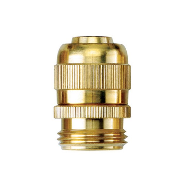 Brass Connector-5002 &ndash; Brass male quick connector (hose repair coupling)