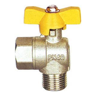 Brass Gas Valves-1204 &ndash; Forged brass gas ball valve