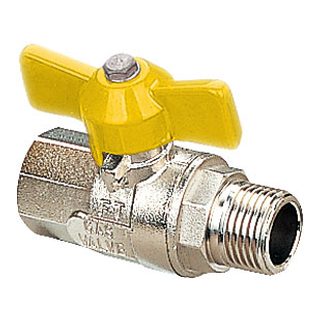 Brass Gas Valves-1207 &ndash; Forged brass gas ball valve;