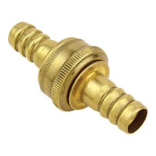 Brass Hose Fittings-3302 &ndash; Brass double hose tail for garden
