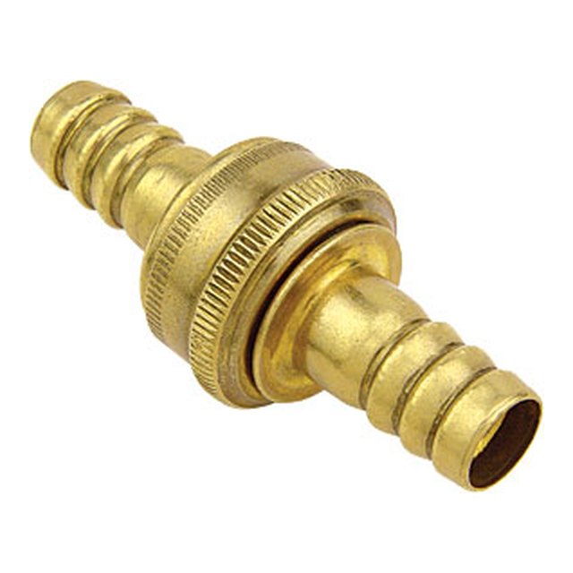 Brass Hose Fittings-3302 &ndash; Brass double hose tail for garden