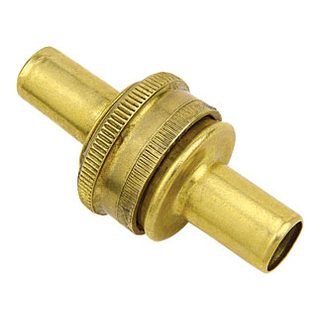 Brass Hose Fittings-3303 &ndash; Brass double hose tail for garden