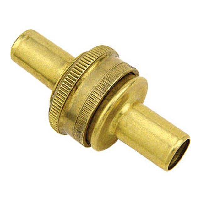 Brass Hose Fittings-3303 &ndash; Brass double hose tail for garden