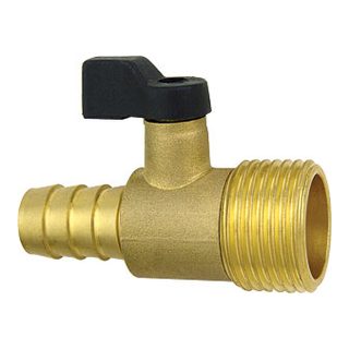 Brass Hose Fittings-3304 &ndash; Brass ball cock for garden