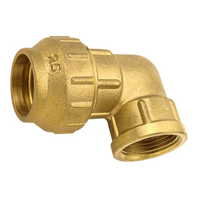 Brass PE Fittings-3604 &ndash; Female elbow coupler