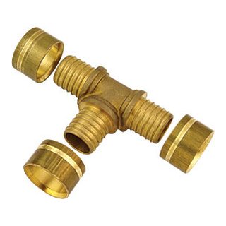 Brass PEX Fittings-3815 &ndash; Equal tee