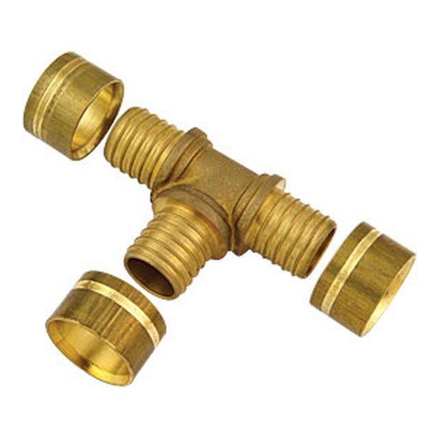 Brass PEX Fittings-3815 &ndash; Equal tee