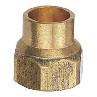 Brass Pipe Fittings-3202 &ndash; Solder x female socket, brass