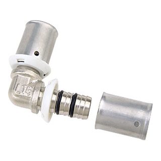 Brass Press Fittings-3706 &ndash; Reducing elbow