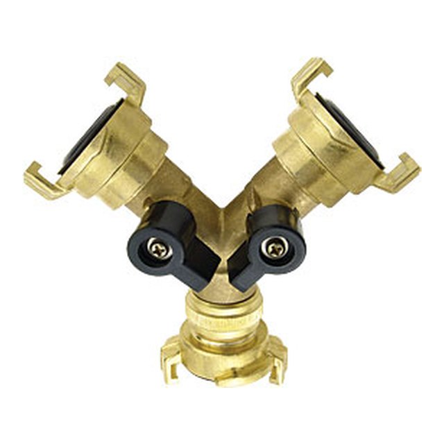 Brass Quick Couplings-3414 &ndash; GK series brass water coupling Y-type Geka type