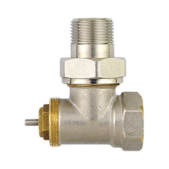 Brass Radiator Valves-1306 &ndash; Forged brass angle radiator valve without thermostatic head