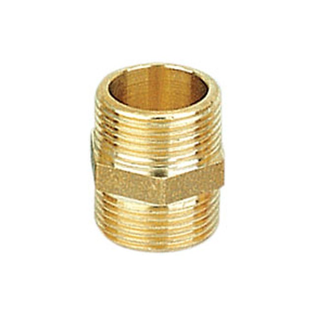 Brass Turned Parts-3501 &ndash; Equal nipple brass