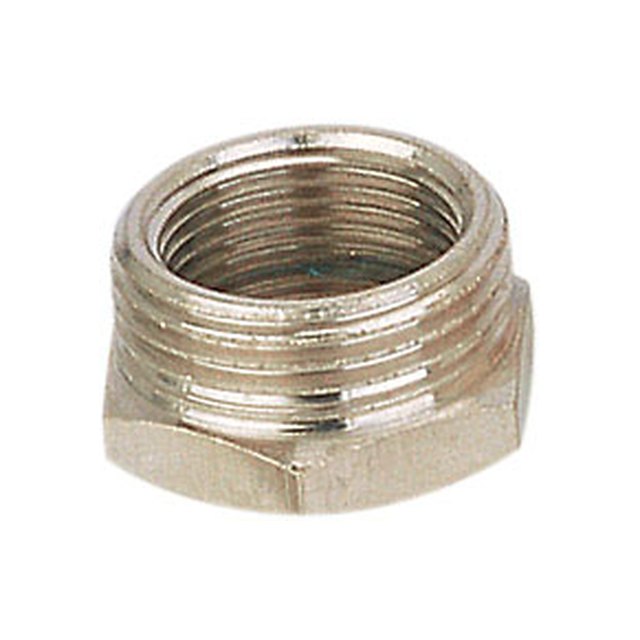 Brass Turned Parts-3511 &ndash; Bushing forged brass nickel-plated