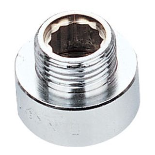 Brass Turned Parts-3515 &ndash; Forged brass extension piece chrome-platecd