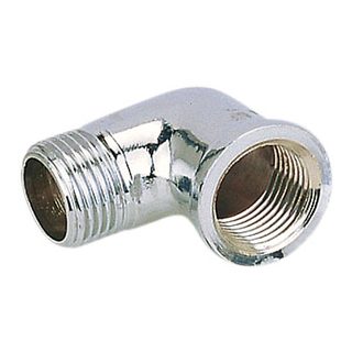 Brass Turned Parts-3516 &ndash; Equal elbow forged brass chrome-plated