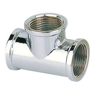 Brass Turned Parts-3517 &ndash; Equal elbow forged brass chrome-plated female
