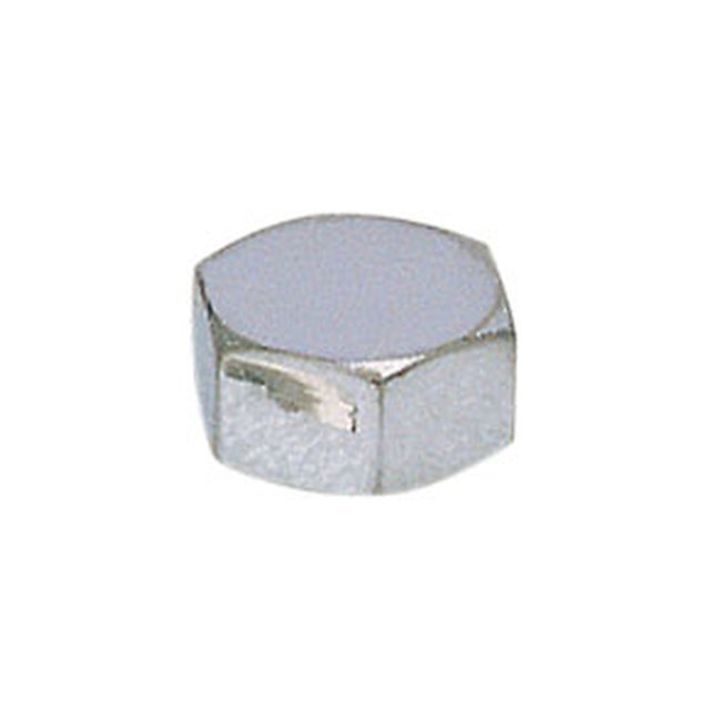 Brass Turned Parts-3518 &ndash; Cap forged brass chrome-plated