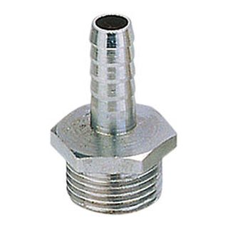 Brass Turned Parts-3519 &ndash; Hose tall brass chrome-plated male