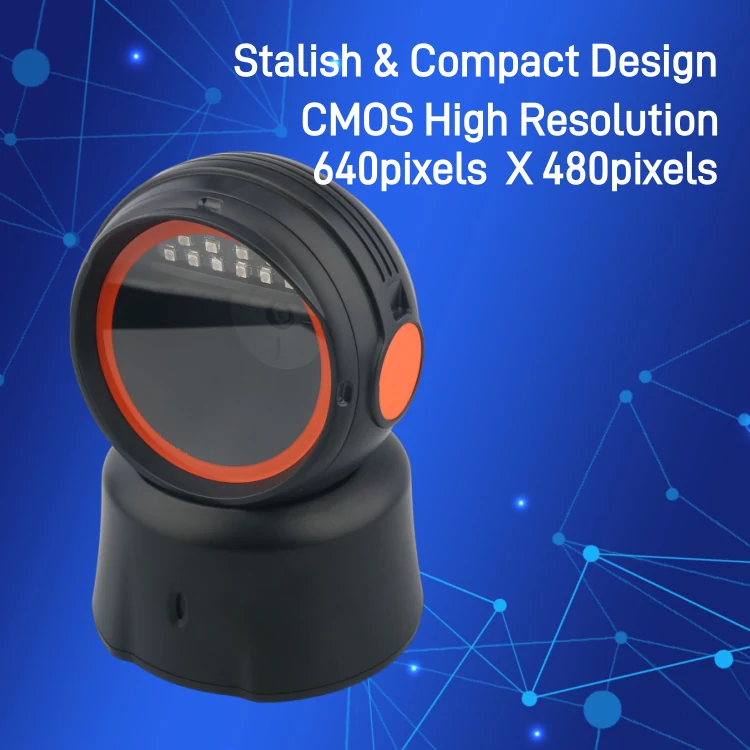 PF1601 High Speed Desktop Barcode Scanner — product view 2