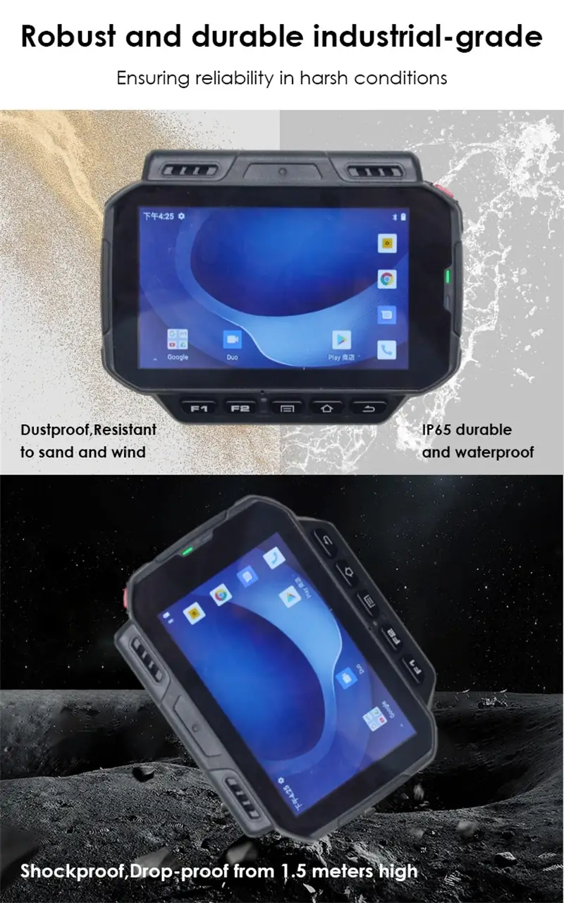 Wearable Android 10 Wristband PDA (WP201) — product view 4