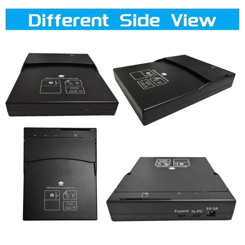 EPP201 Desktop OCR MRZ and Smart Card Reader — product view 4