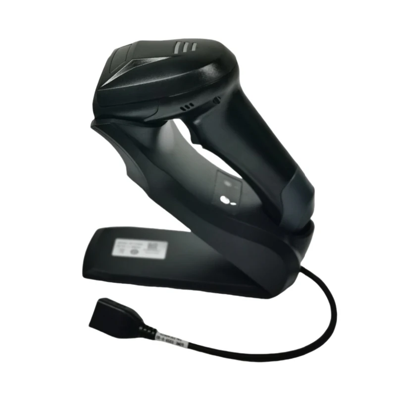 SG102 Long Range Barcode Scanner With Bluetooth Cradle with its cradle