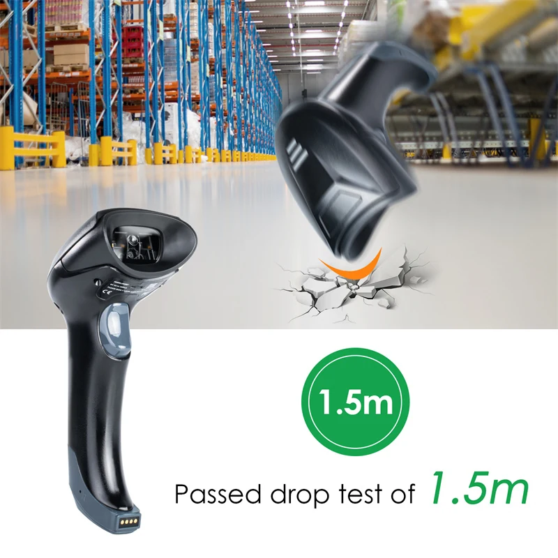 SG102 Long Range Bluetooth QR Code Scanner — product view 3