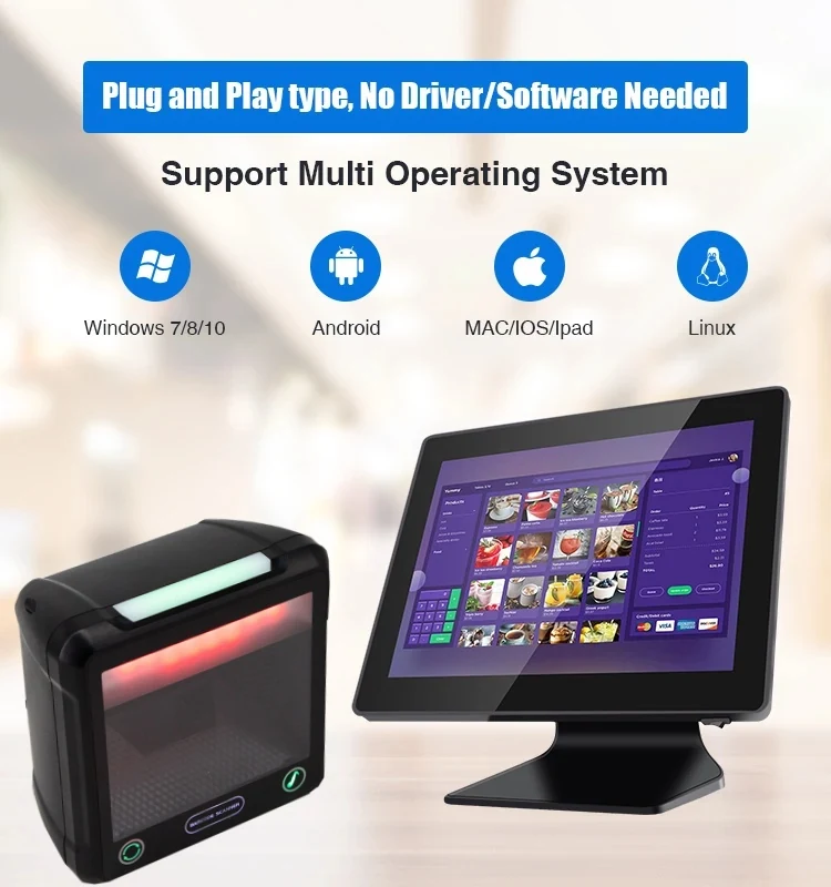PF701 Megapixel Payment Reader for POS Systems — product view 2