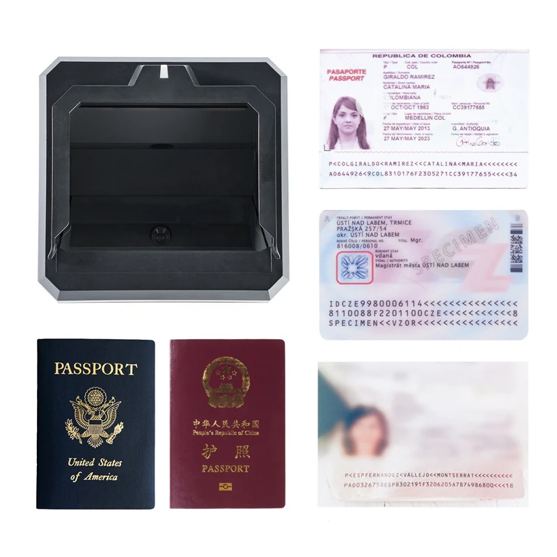 PF1602 Passport Page Image Capture OCR Scanner — product view 4