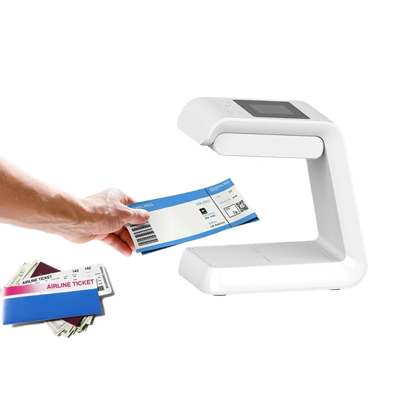 Ticket Scanner for Cinemas, Lottery and Large Events, front product view