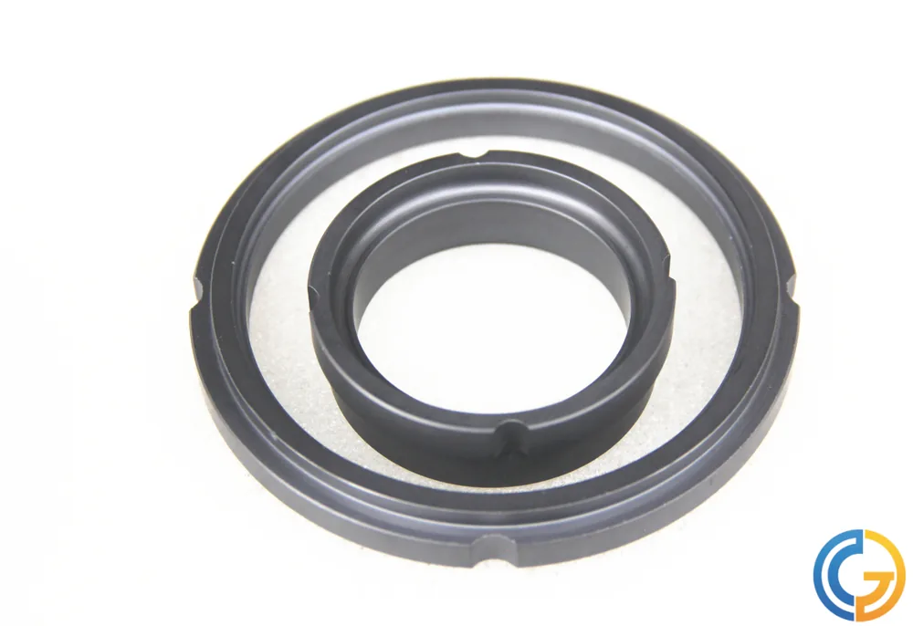 Reaction bonded silicon carbide seal rings