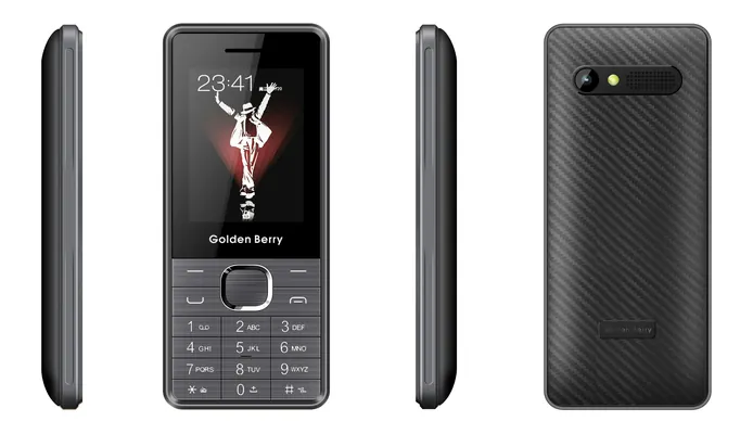 GB mini Dark Grey handset by Golden Berry