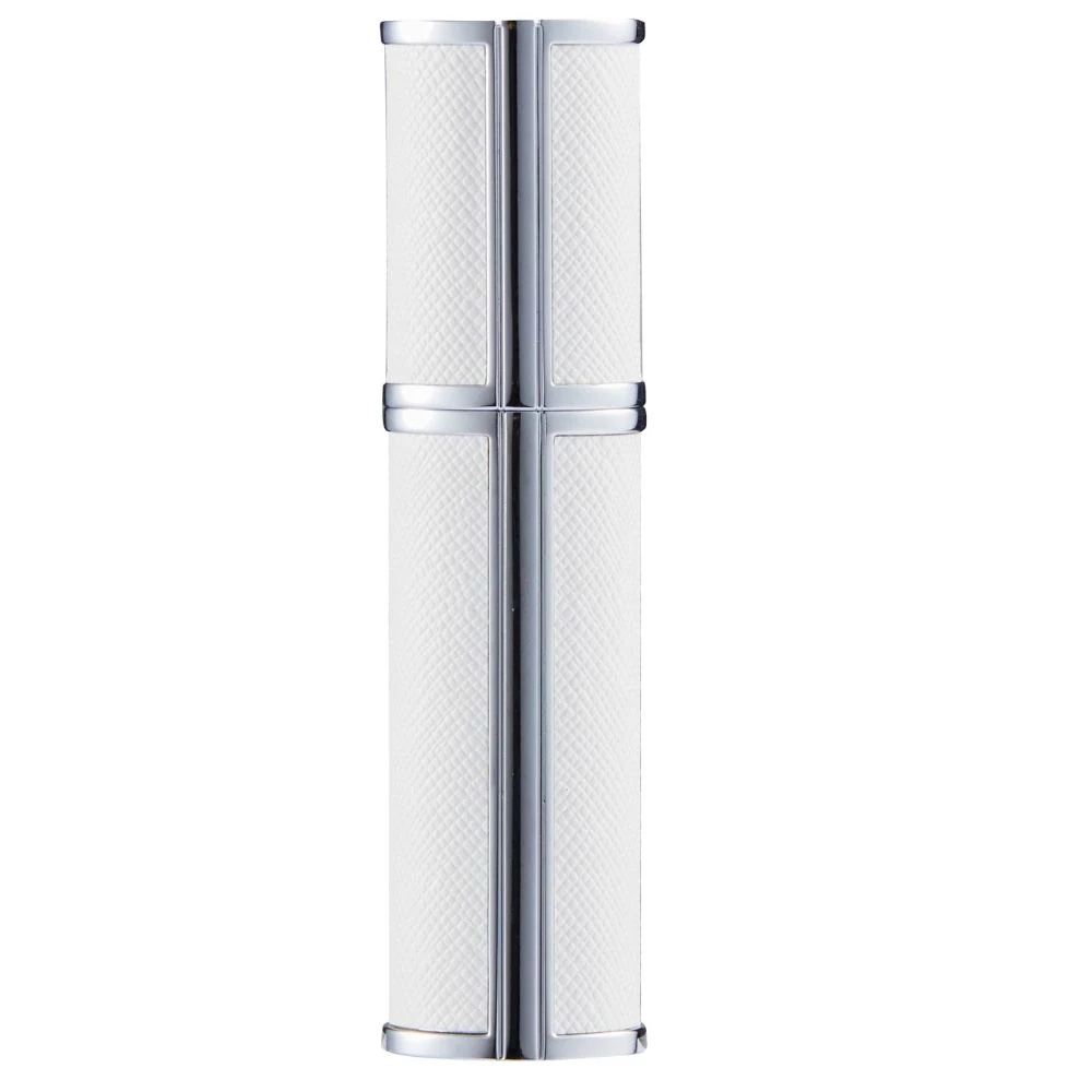 GOOD ST Series 5ml Silver Edge beside its metal funnel and dispenser pump
