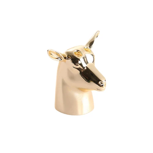 Horse Head Figurative Perfume Cap photographed against a white background