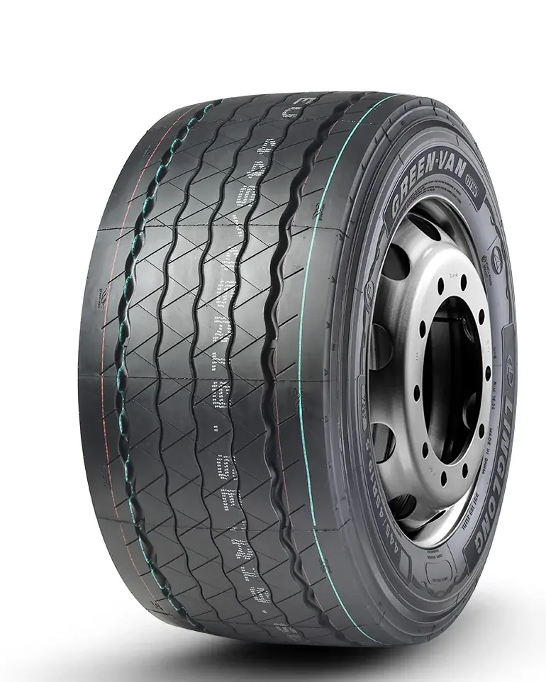 ETT100-New radial trailer axle truck tyre with new tread pattern and hidden groove design