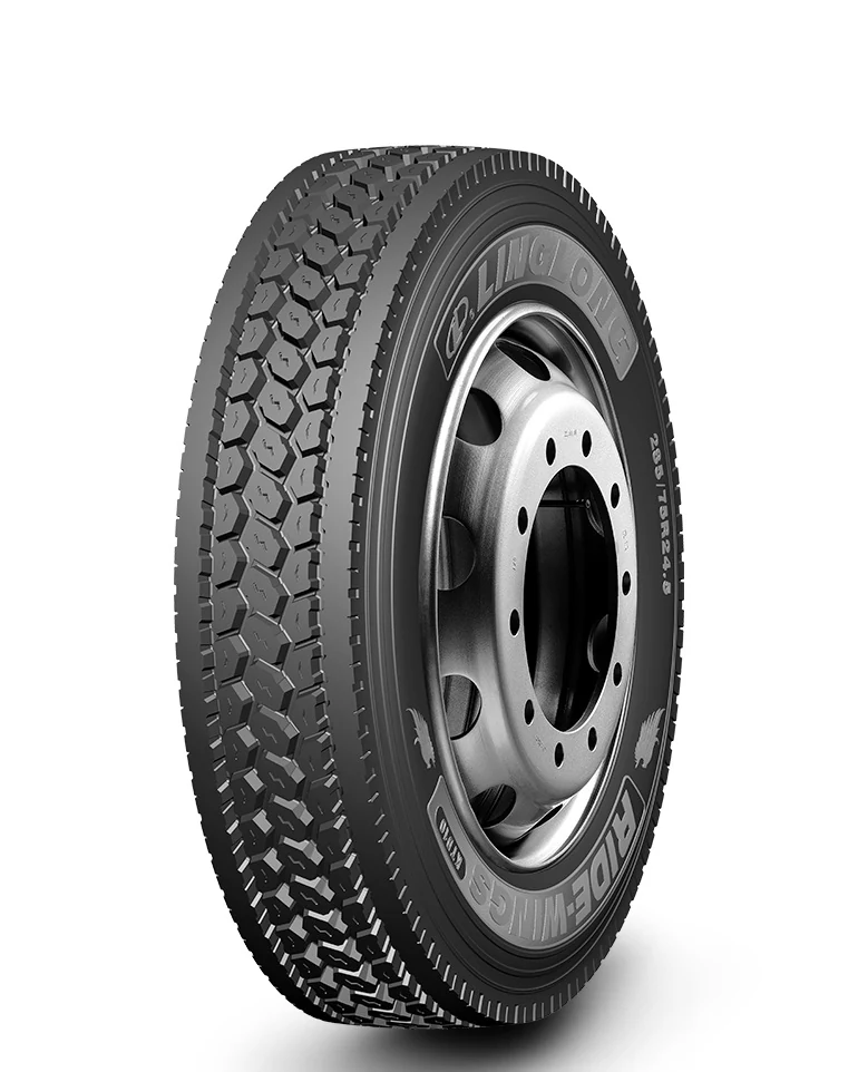 KTD10-New radial drive-axle truck tyre with new tread pattern and closed shoulder design