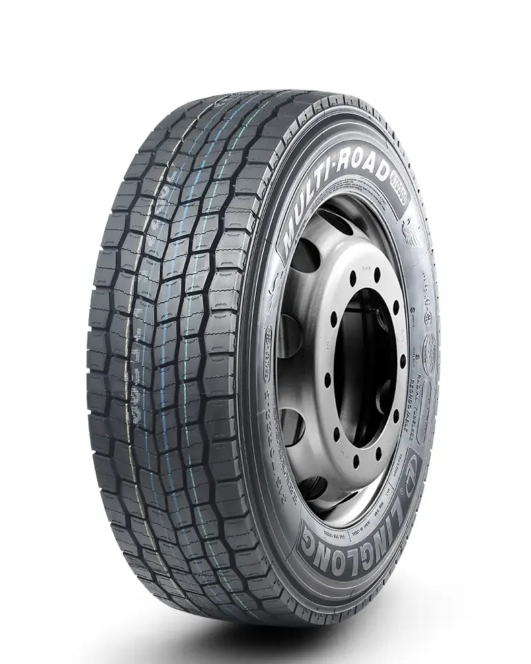 KTD300-New radial drive axle truck tyre with shoulder block pattern and M+S and 3PMSF markings