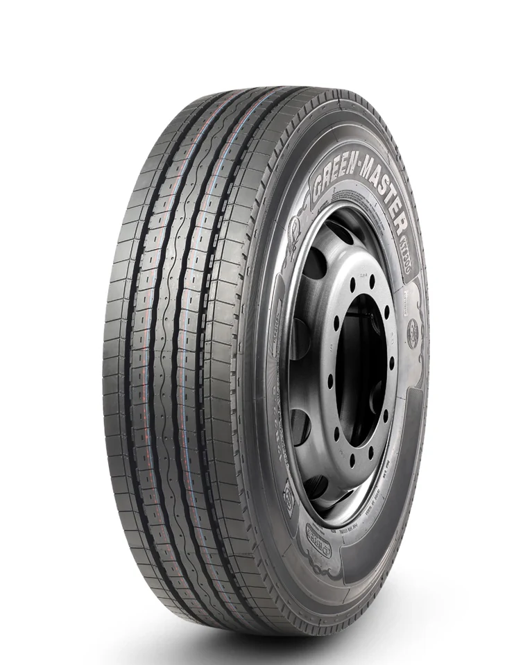 KTS300-New radial steer-axle truck tyre with optimized shoulder block and stone rejection tread pattern