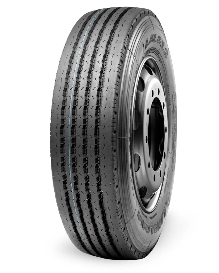 LAL812 radial truck tyre in 195/85R16LT and 205/85R16LT sizes with block tread pattern and radial casing construction