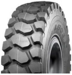 LB03S(E-4) radial OTR tyre for dump truck with wide tread pattern and reinforced sidewall