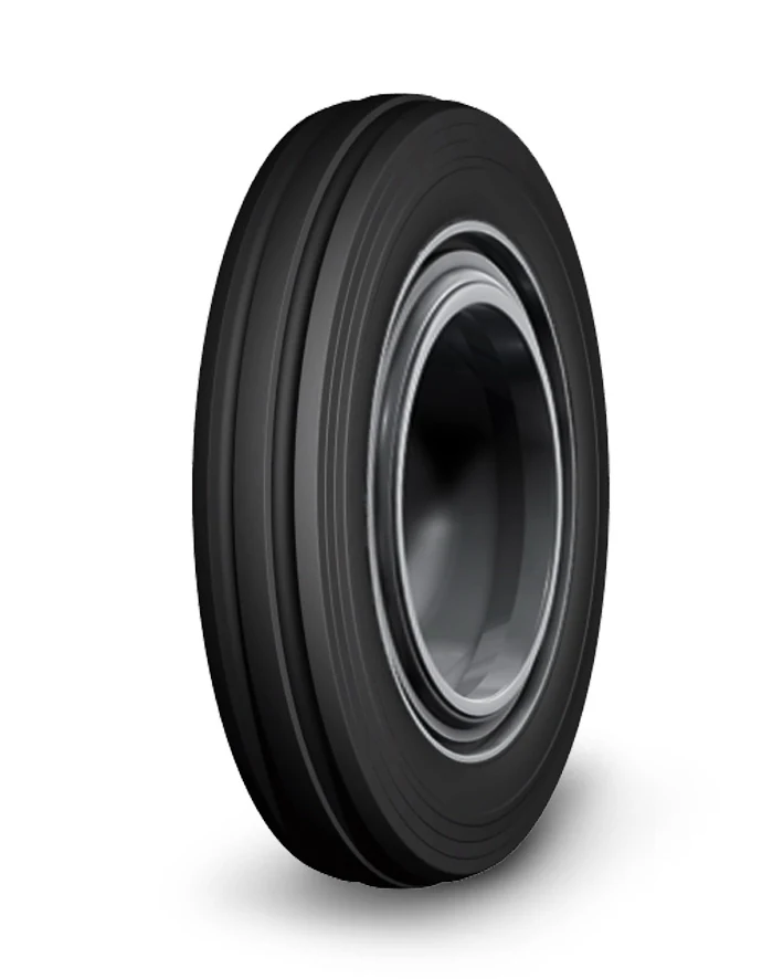 LBF201 bias agricultural tyre with block tread pattern and 5.50-16 size marking