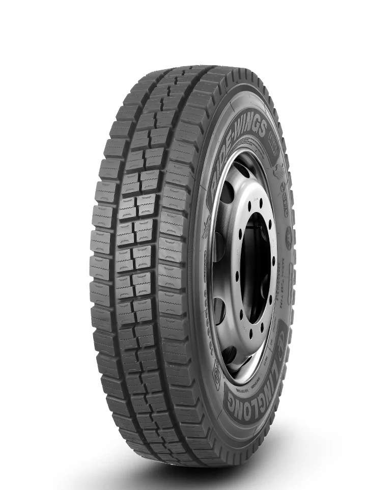 LDL161-New radial drive-axle truck tyre with block tread pattern and 10.00R20 size