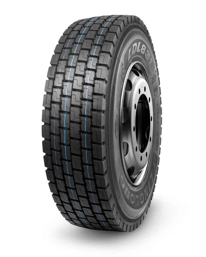 LDL831-Rigional radial regional drive truck tyre with block tread pattern and reinforced casing