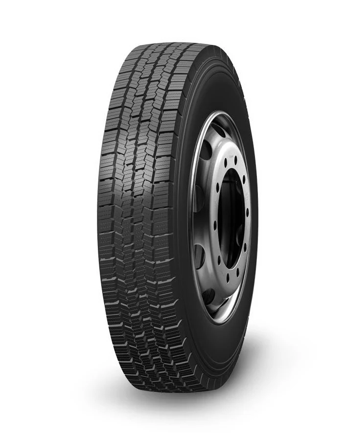 LDW808 radial truck tyre for winter use with ribbed tread pattern and deep tread depth