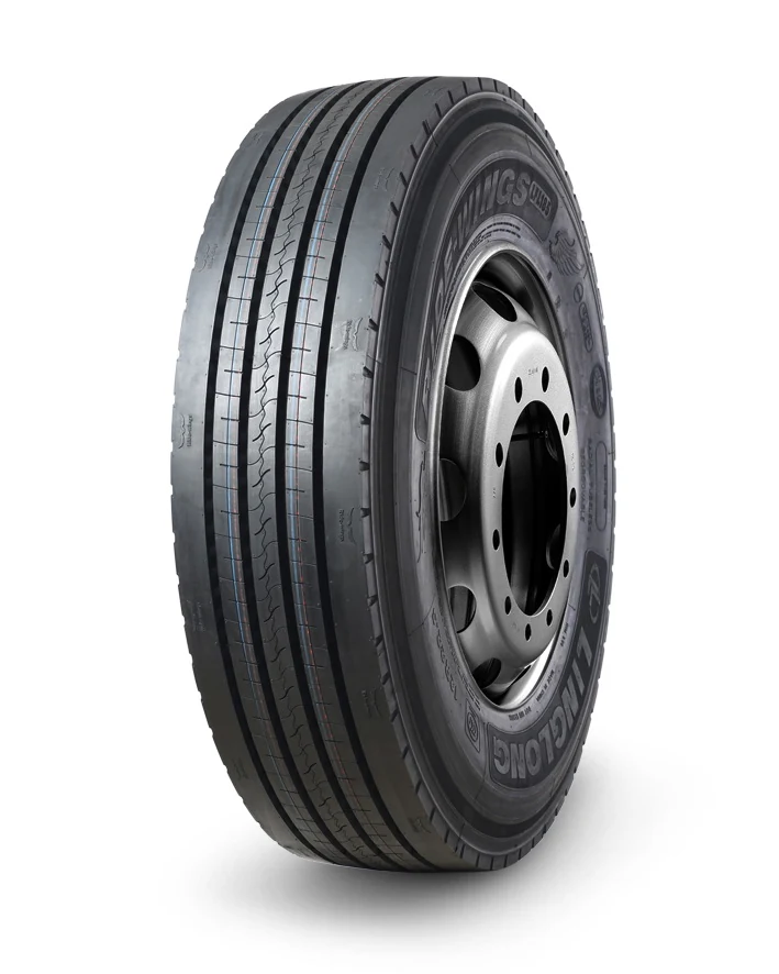 LFL185-New radial regional steer truck tyre with optimized tread pattern and S-type variable angle grooves