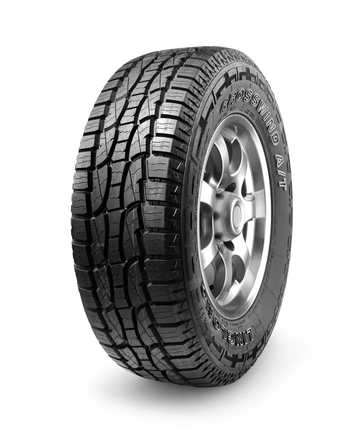 Linglong CrossWind AT Crosswind A/T linglong CrossWind AT all terrain SUV tyre showing tread block pattern and wide angled grooves