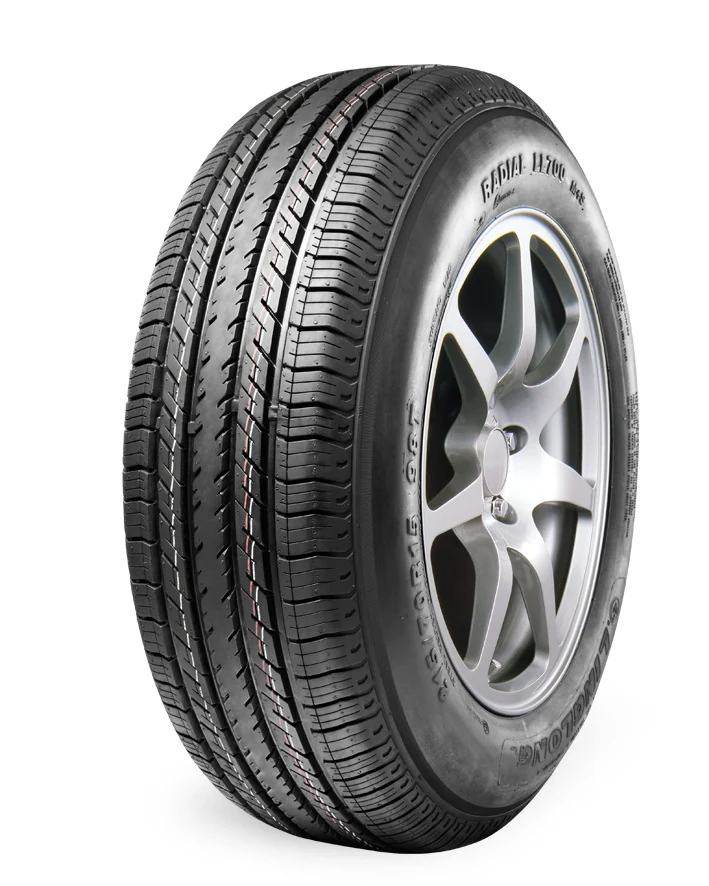 Linglong LL700 passenger car tyre with tread pattern designed for water evacuation and low noise