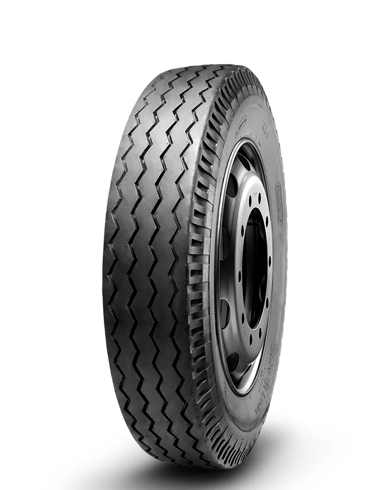 LL1 bias truck and bus tyre in 12.00-24 size with block tread pattern and consistent tread depth