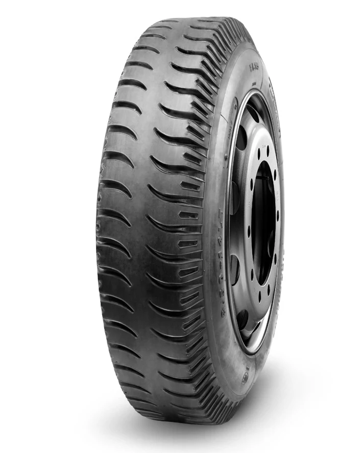 LL15-Bias bias light truck tyre with block tread pattern and reinforced sidewall