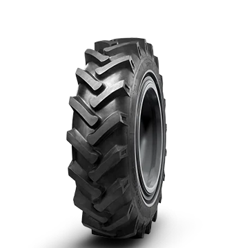 LL31 bias agricultural tyre with deep tread pattern and reinforced sidewall, shown in profile